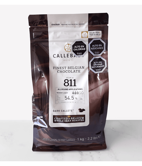 Callebaut 811 54,5% cacao 1 kilo