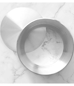 Molde aluminio redondo desmontable 26cm