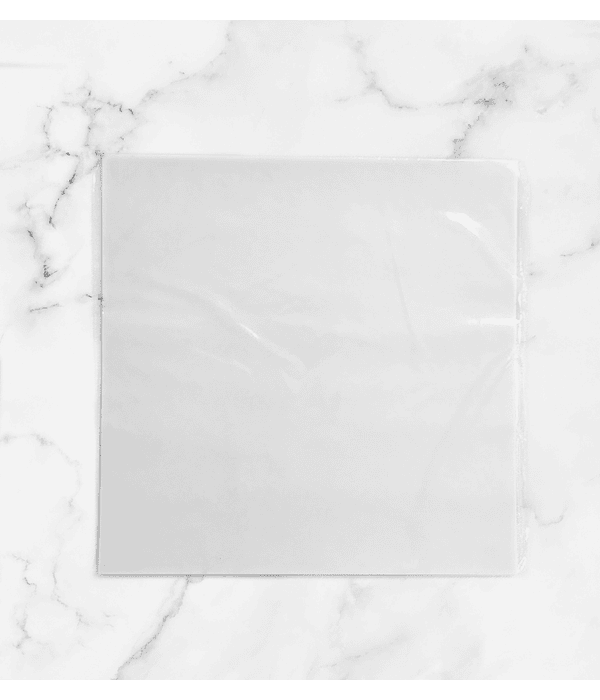 Papel ceresinado alfajor blanco 14x14 cm 