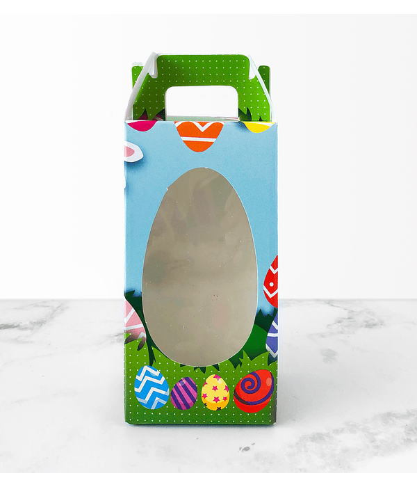 Caja decorada para huevo de pascua 