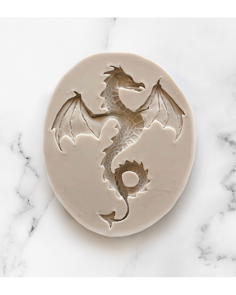 molde silicona figura Dragón 