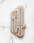 Molde silicona figura Espadas 