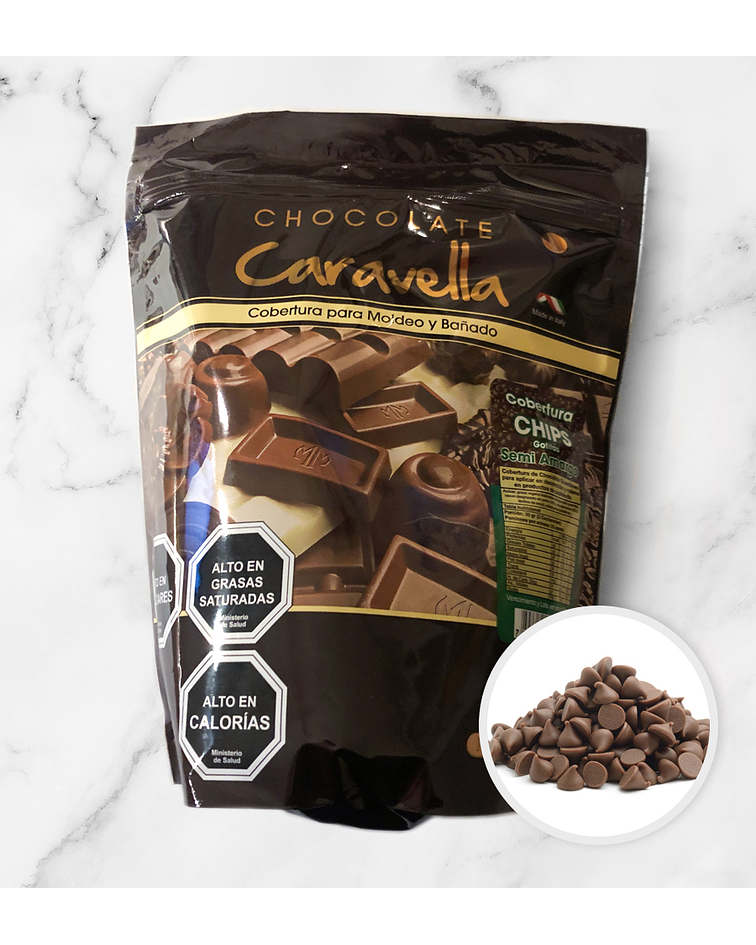 Caravella Chips chocolate 1 kg 