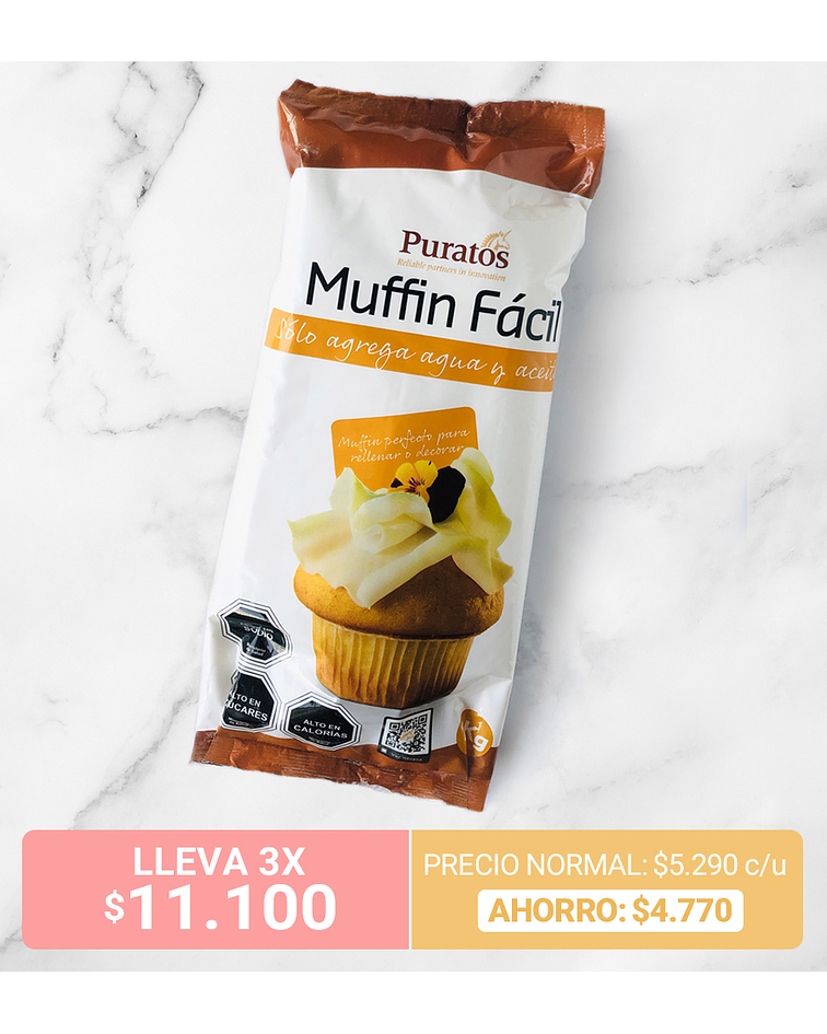 Muffin fácil Puratos 1Kg 