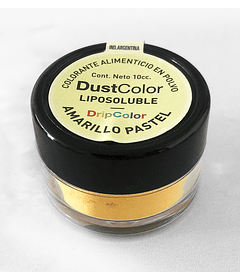 Dust Color liposoluble Amarillo Pastel 