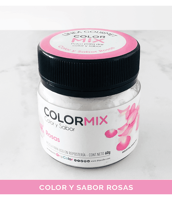 Color Mix color y sabor rosas 