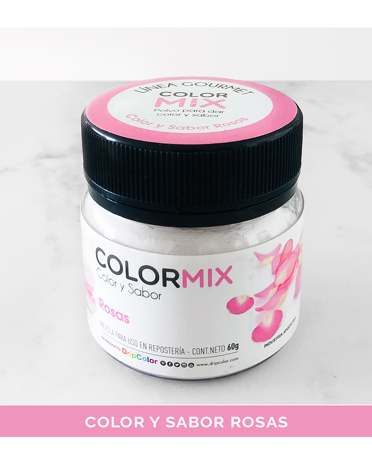Color Mix color y sabor rosas 
