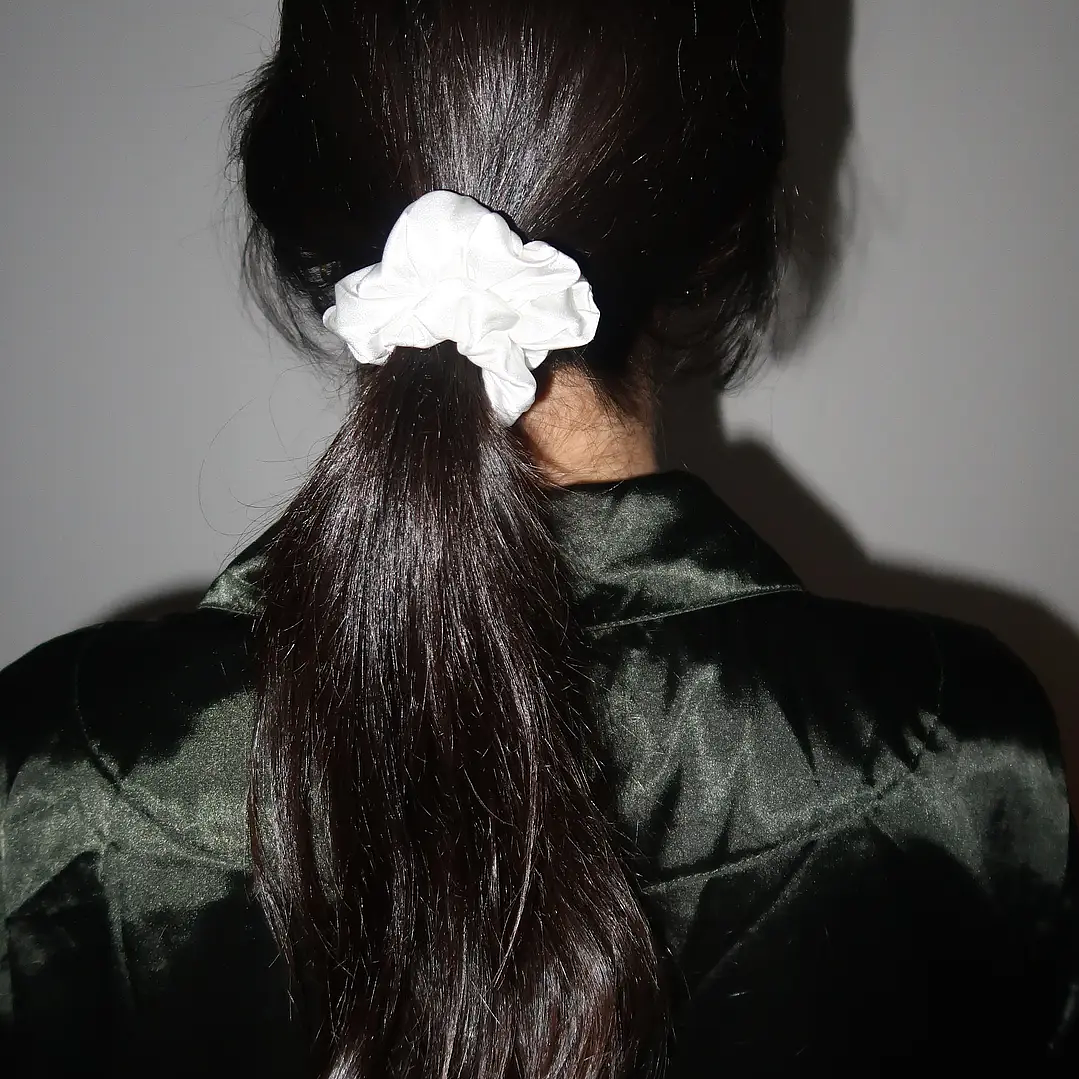 Conjunto 3 Scrunchies 100% Seda de Amoreira 3