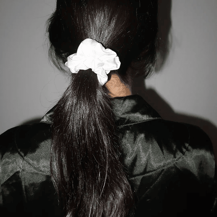 Conjunto 3 Scrunchies 100% Seda de Amoreira 3