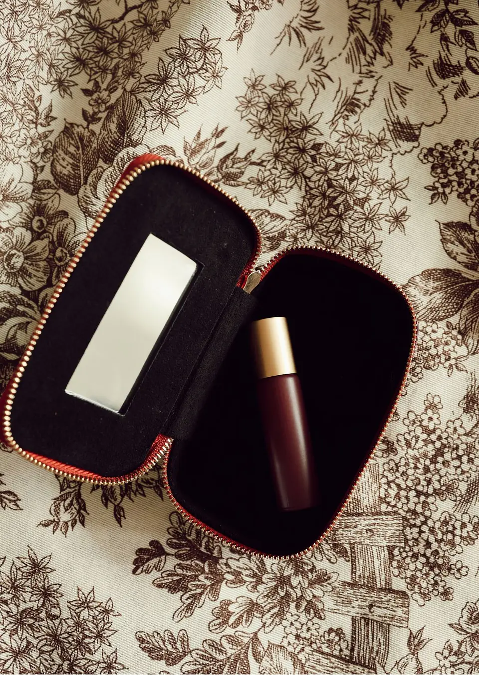 Necessaire de bolso vino + Perfumador 4