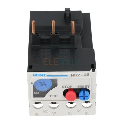 RELE TERMICO NR2-25, PARA CONTACTOR NC1-9A, 1,0-1,6A
