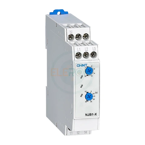 RELE DE SECUENCIA PARA FALLO Y DESEQUILIBRIO FASE 3F 380V, 2-22% CHINT