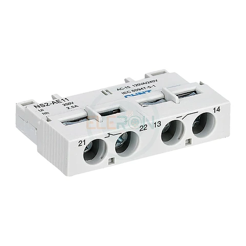 CONTACTO AUX. FRONTAL 1NA+1NC PARA GUARDAMOTOR NS2 CHINT
