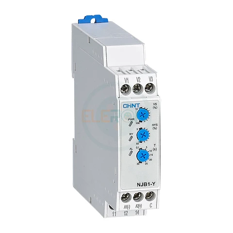 RELE PARA PROTECCION ALTO Y BAJO VOLTAJE MONOFASICO AC/DC 60V-600V, ALIMENTACION 220VAC CHINT