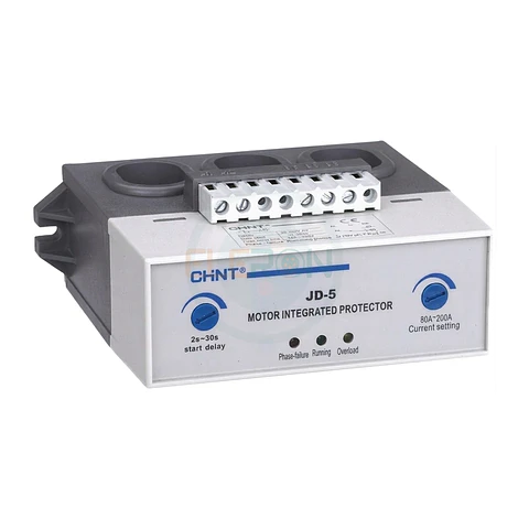 RELE TERMICO ELECTRONICO PARA MOTORES 160A A 400A, CONTROL AC220V