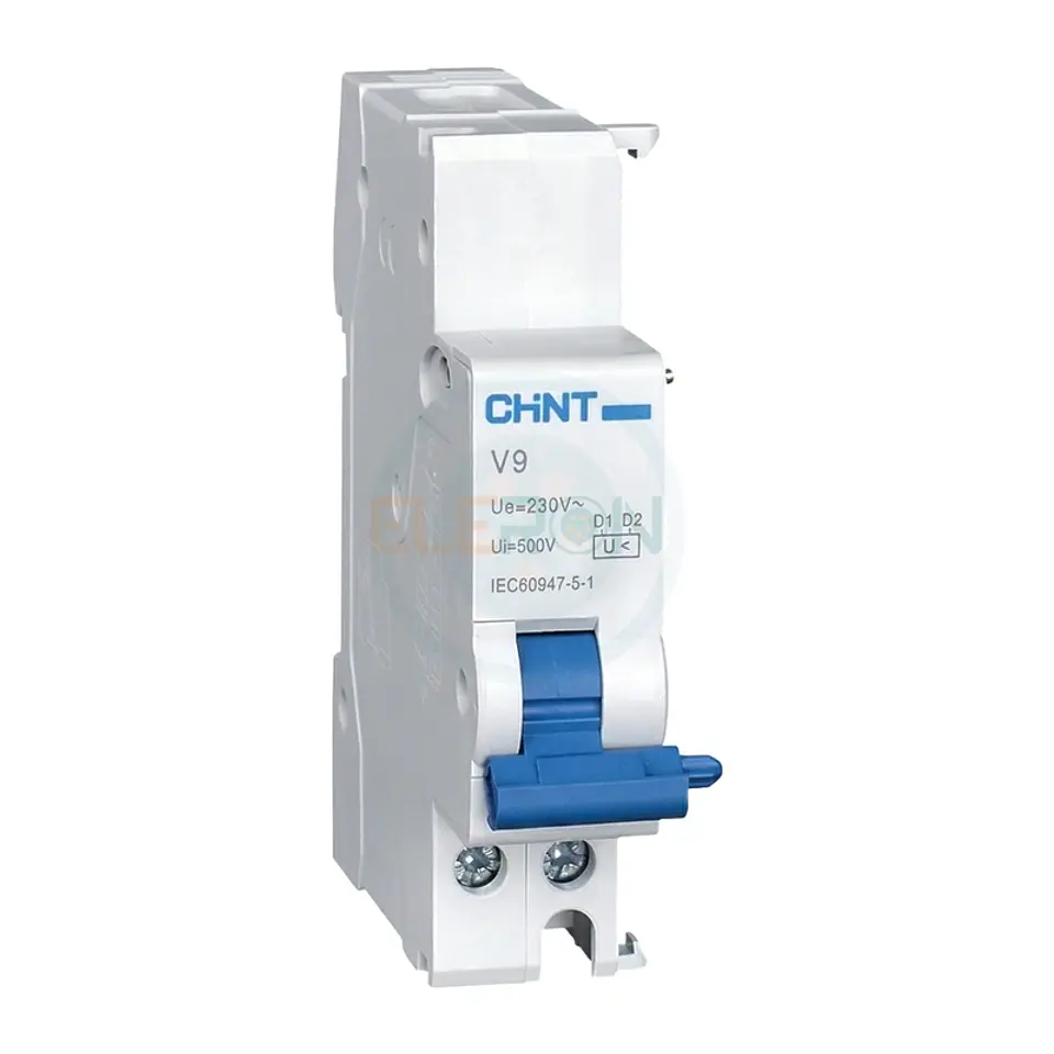 Rele De Proteccion Sobre Y Bajo Voltaje (Bobina Minima Tension) 85V - 290V Para Interruptor Nb1, Nbh8 Y Nb2Le Chint 1