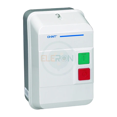 PARTIDOR DIRECTO CAJA IP55, 5.5KW 12A CTRL 220VAC, S/TERMICO CHINT