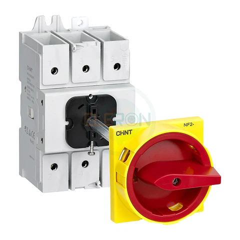 Seccionador A Panel Nf2 40A 3 Polos Manilla Roja/Amarilla Ac-23A 415V Chint