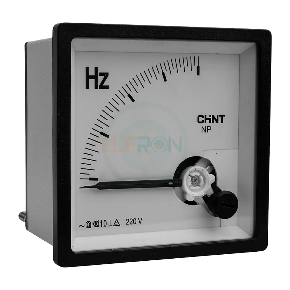 Frecuencimetro De Aguja, 45-55 Hz,220 Vac, 72X72Mm Chint 1