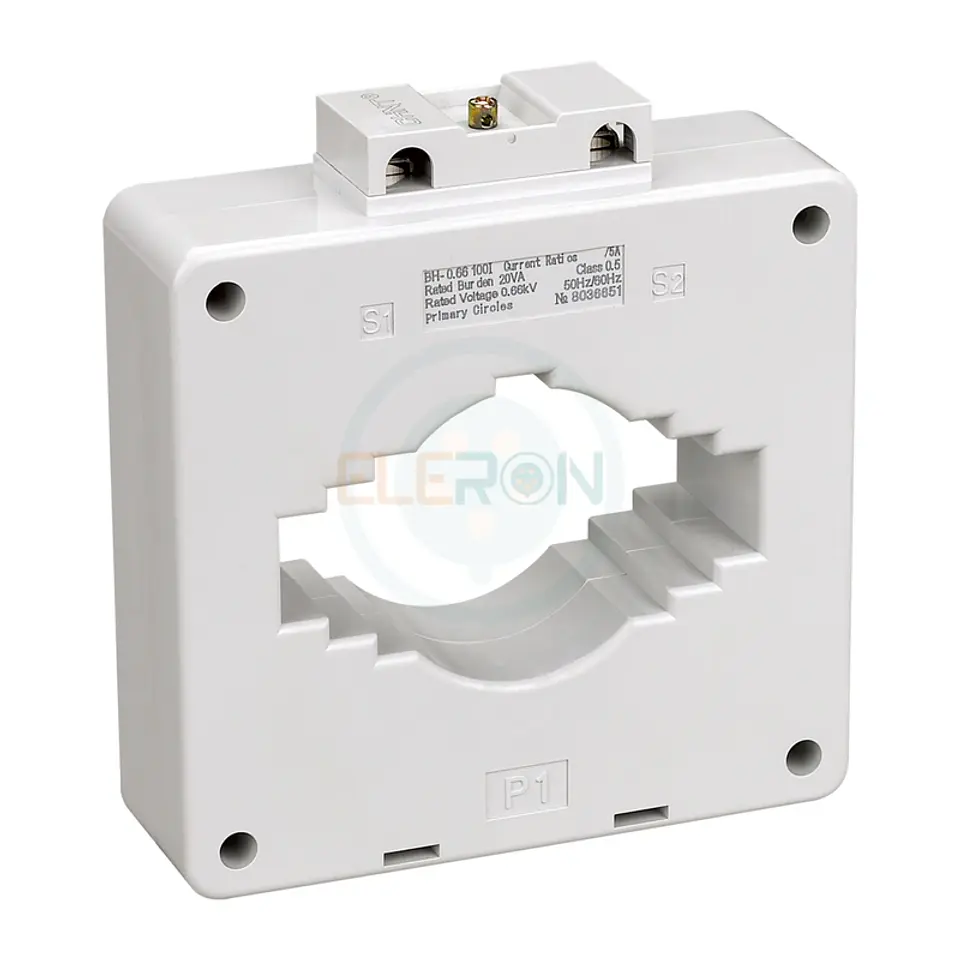 Transformador De Corriente 1500/5A, Ventana 100X10Mm Chint 1