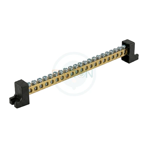 Regleta Simple 24X16Mm² No Aislada, Montaje A Placa 63A