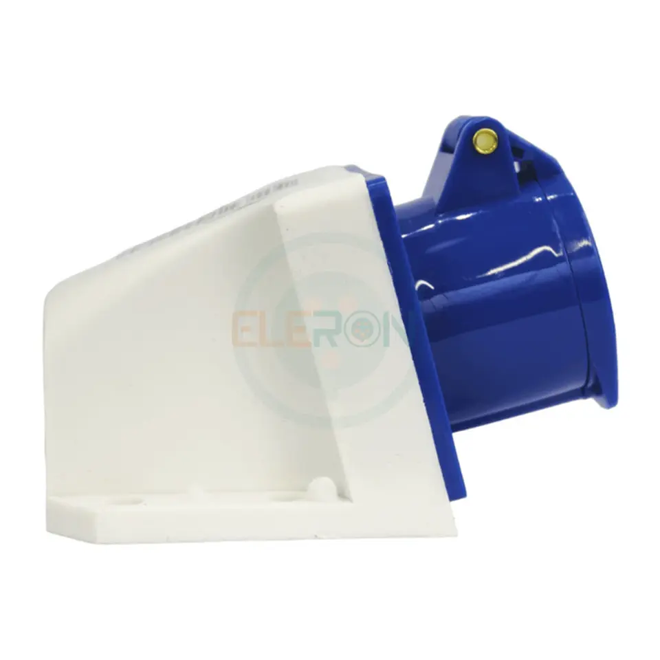 Enchufe Hembra Sobrepuesto 90° Ip44 16A 220V 2P+T 1