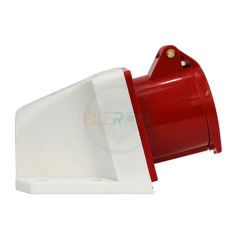 Enchufe Hembra Sobrepuesto 90° Ip44 32A 380V 3P+T