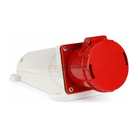 Enchufe Hembra Sobrepuesto 90° Ip66 63A 380V 3P+N+T