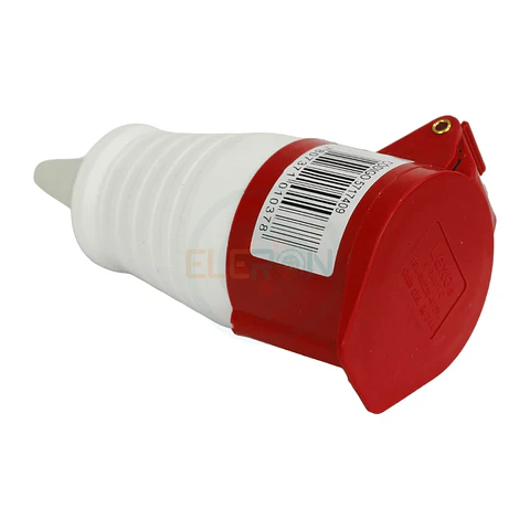 Enchufe Hembra Volante Ip44 32A 380V 3P+N+T