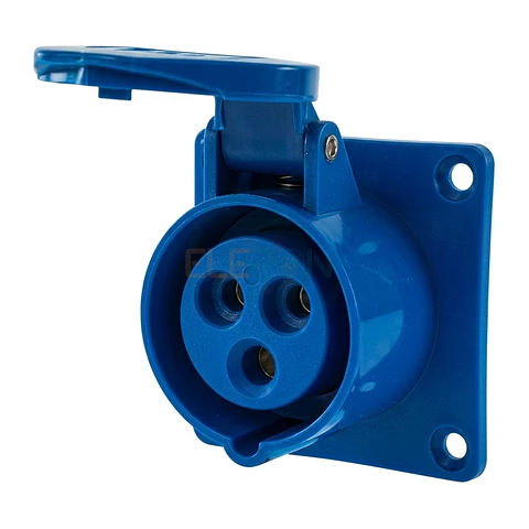 Enchufe Hembra Embutido Ip44 16A 220V 2P+T