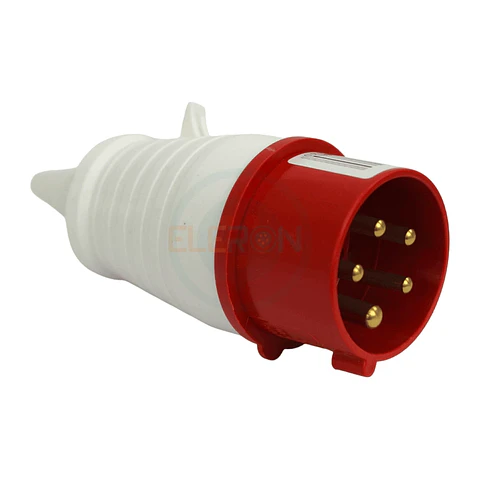 Enchufe Macho Volante Ip44 32A 380V 3P+N+T