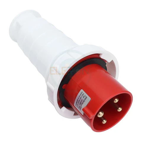 Enchufe Macho Volante Ip66 63A 380V 3P+T