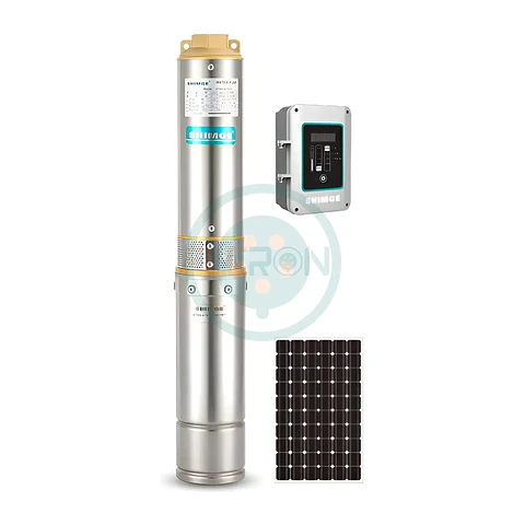 BOMBA DE POZO PROFUNDO SOLAR PPS 4TYG6,5-31-72-750 31M 6,5M3/HR DES 4`