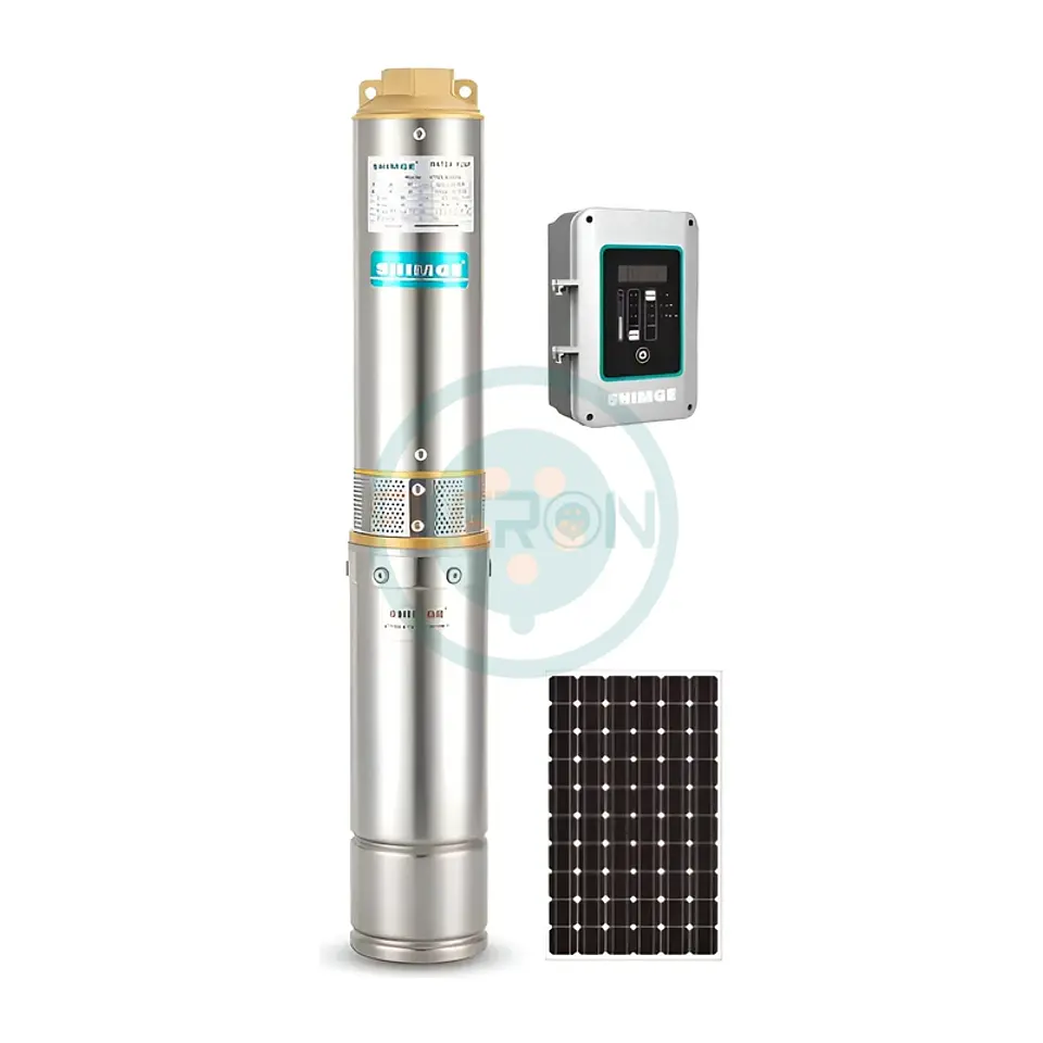 Bomba De Pozo Profundo Solar Pps 4Tyg8-64-120-1300 64M 8M3/Hr Des 4` 1