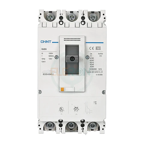 Interruptor Automatico Caja Moldeada 3X1250A Regulable A 875A 50Ka 415Vac Nm8N-1600S Chint