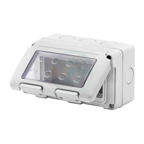 Caja Sobrepuesta Tipo Idrobox 4 Puestos Ip55 27044