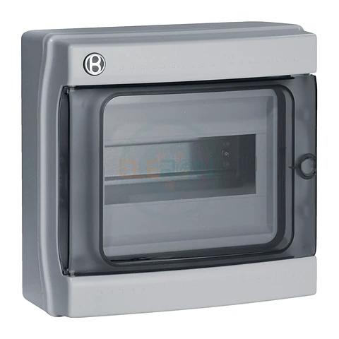 Caja Policarbonato Ip65 08 Modulos Pta Transparente, Italia