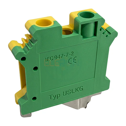 Borne Tierra 6Mm² (22-11 Awg) Verde