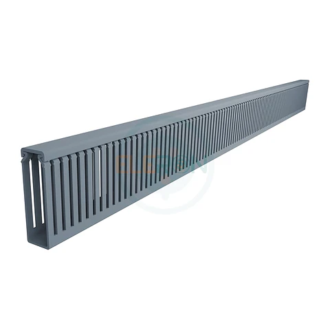 Canaleta Ranurada 25XH80X2000mm Con Tapa