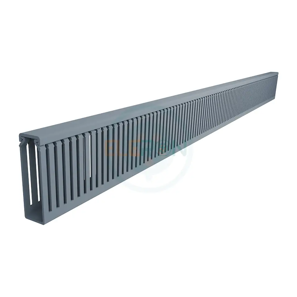 Canaleta Ranurada 25XH80X2000mm Con Tapa 1