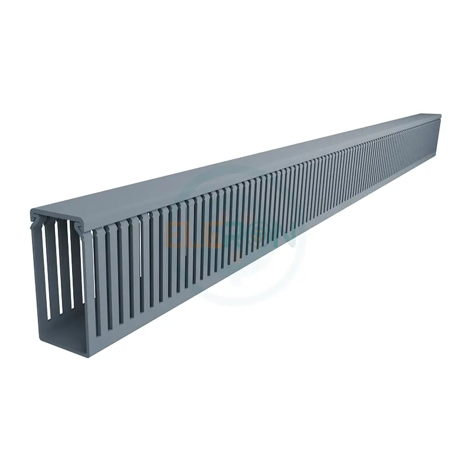 Canaleta Ranurada 40XH80X2000mm Con Tapa 1