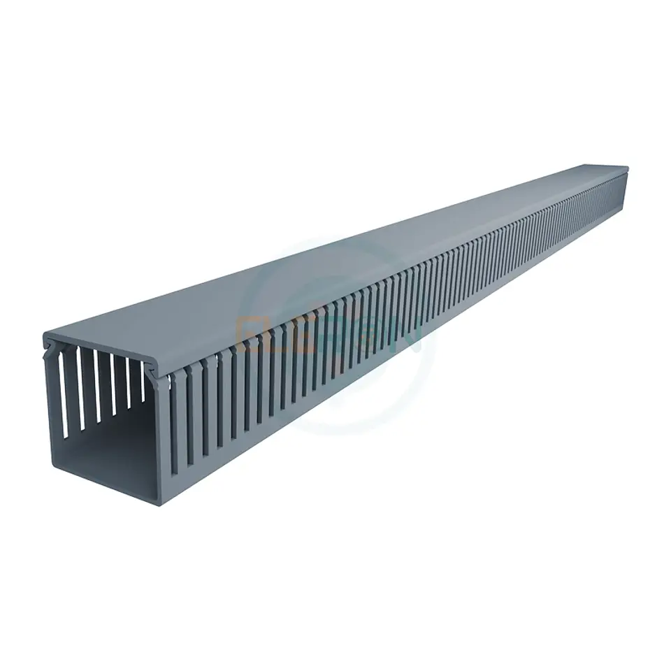 Canaleta Ranurada 60XH60X2000mm Con Tapa 1