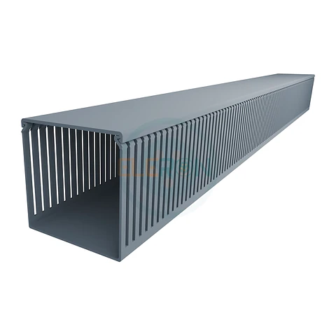Canaleta Ranurada 100XH100X2000mm Con Tapa