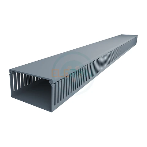 Canaleta Ranurada 100XH60X2000mm Con Tapa