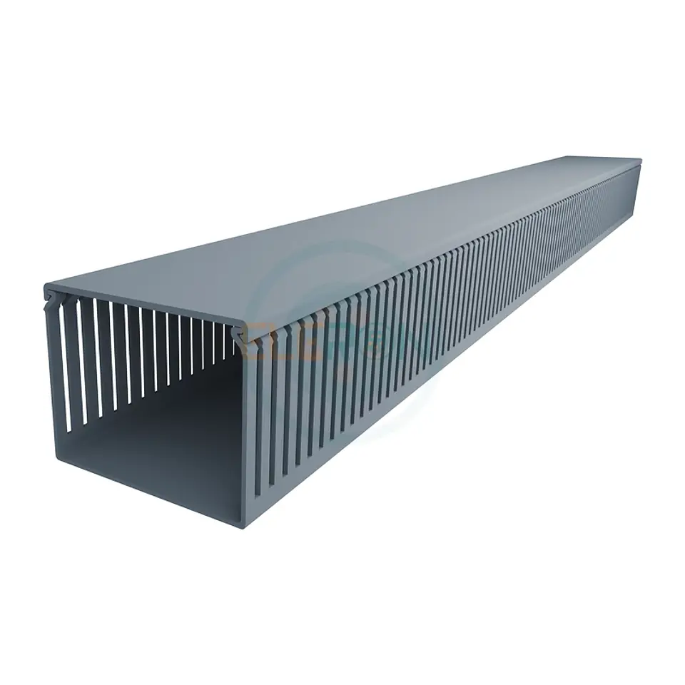 Canaleta Ranurada 100XH80X2000mm Con Tapa 1