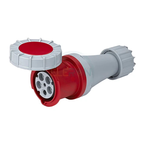 Enchufe Hembra, Volante, 3P+N+T, 63A, Ip67