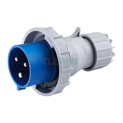 Enchufe Macho, Volante, 2P+T, 16A, Ip67