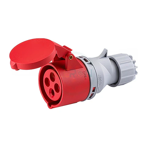 Enchufe Hembra, Volante, 3P+T, 16A, Ip44