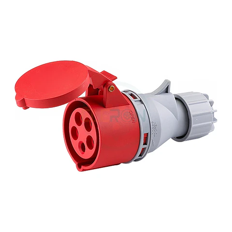 Enchufe Hembra, Volante, 3P+N+T, 32A, Ip44