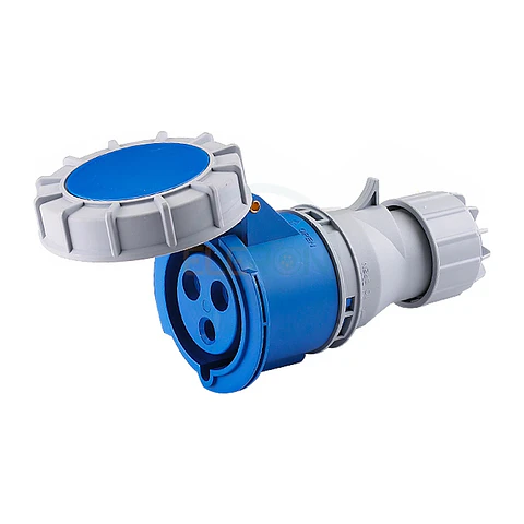 Enchufe Hembra, Volante, 2P+T, 16A, Ip67